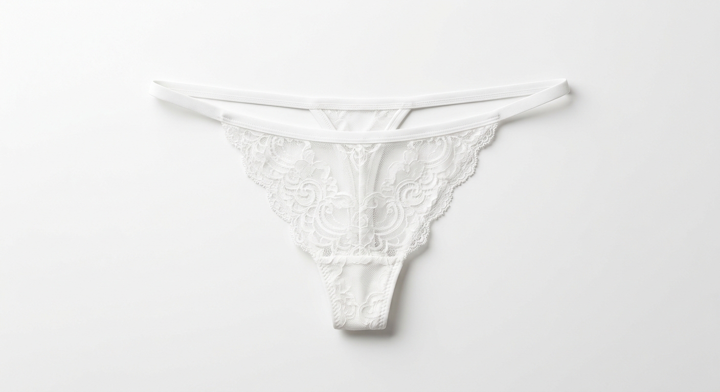 Delicate Lace Thong